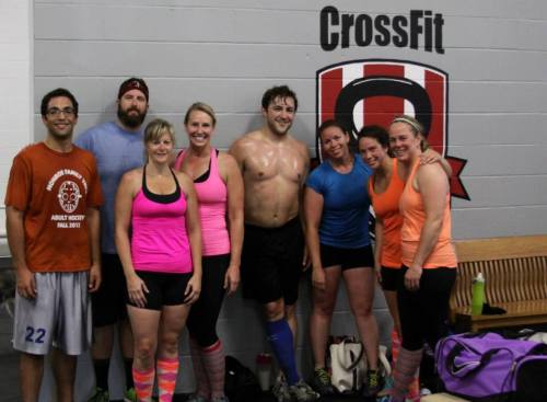The class I did the "31 Heroes" WOD with